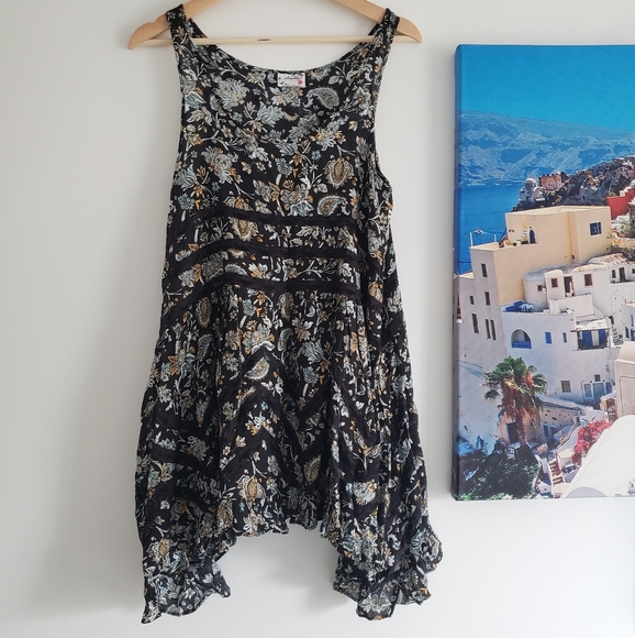 Free People Viole & Lace Trapeze Slip - Picture 2 of 6